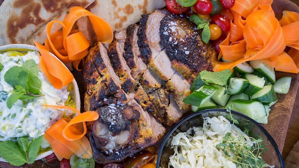Roast Leg of Lamb in a Masala Yoghurt Marinade | Recipes | Homegrown